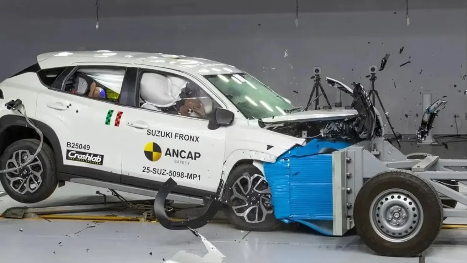 ANCAP chấm Suzuki Fronx '1 sao' vì lỗi dây an toàn